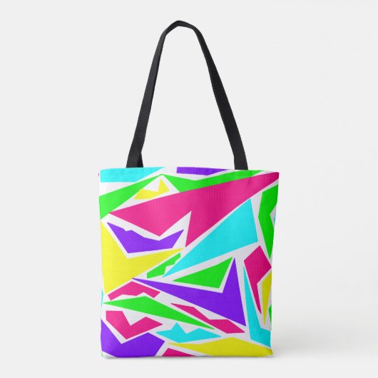 Moderne kunst tote bag (Achterkant)