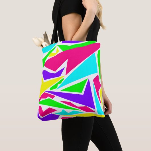 Moderne kunst tote bag (Dichtbij)
