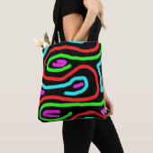 Moderne kunst tote bag (Dichtbij)