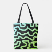 Moderne kunst tote bag (Achterkant)