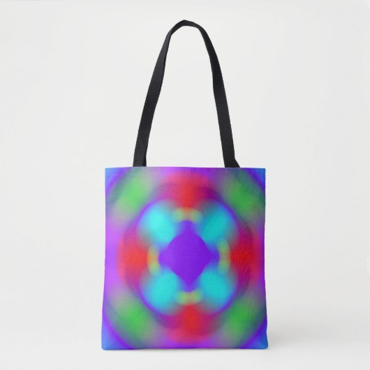 Moderne kunst tote bag (Voorkant)