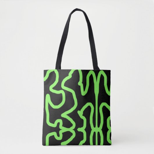 Moderne kunst tote bag (Voorkant)