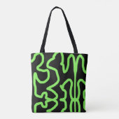 Moderne kunst tote bag (Achterkant)