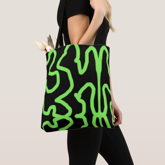 Moderne kunst tote bag (Dichtbij)