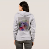 Moderne Kunst Touwtrek Hoodie (Achterkant volledig)