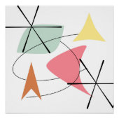 Moderne kunst uit de middeleeuwen perfect poster (Voorkant)