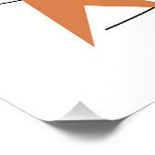 Moderne kunst uit de middeleeuwen perfect poster (Hoek)