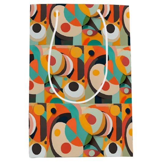 Moderne kunst uit het midden van de eeuw, diverse medium cadeauzakje (Voorkant)