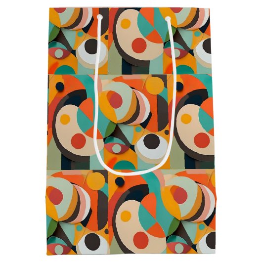 Moderne kunst uit het midden van de eeuw, diverse  medium cadeauzakje (Achterkant)