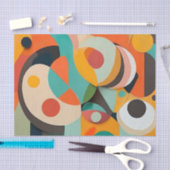 Moderne kunst uit het midden van de eeuw, diverse  tissuepapier (Craft)