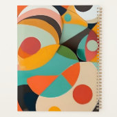 Moderne kunst uit het midden van de eeuw, naam & 2 planner (Achterkant)