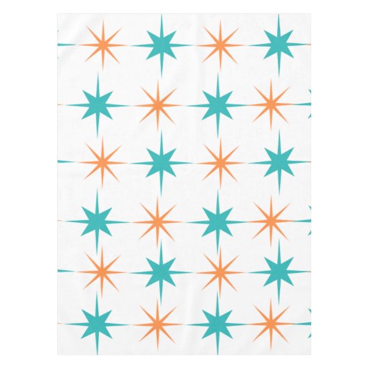 Moderne kunst uit het midden van de eeuw: ontwerp  tafelkleed (Voorkant)