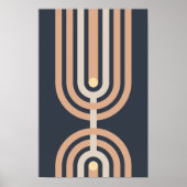 Moderne kunst uit het midden van de eeuw. poster (Voorkant)