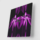 Moderne kunst vierkante klok (Hoek)