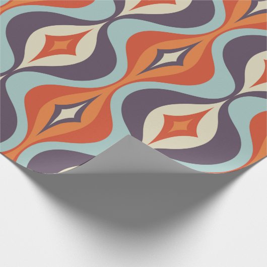 Moderne kunstachtergrond uit de midden-eeuw. Abstr Cadeaupapier (Hoek)