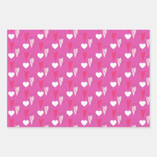 Moderne kunsten, gemengd patroonpapier inpakpapier vel (Voorkant 3)