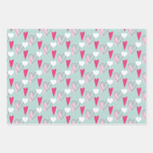 Moderne kunsten, gemengd patroonpapier inpakpapier vel (Voorkant 2)