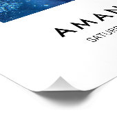 Moderne Kunstenaar Schilder Hand Logo Perfect Poster (Hoek)