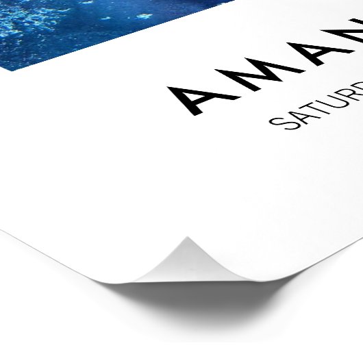 Moderne Kunstenaar Schilder Hand Logo Perfect Poster (Hoek)