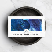 Moderne Kunstenaar Schilder Hand Logo Visitekaartje