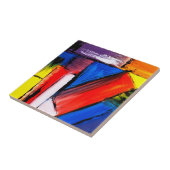 Moderne kunstkeramische Tegel Tegeltje (Zijkant)