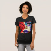 Moderne kunstkleding t-shirt (Voorkant volledig)