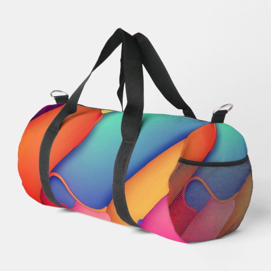 Moderne kunstontwerpmappen voor kleuren plunjezak (Rechterhoek)