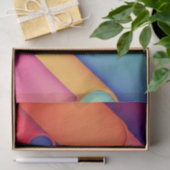 Moderne kunstontwerpmappen voor kleuren tissuepapier (Geschenk)