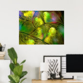 Moderne Kunstprint Gouden Tak Poster (Thuiskantoor)