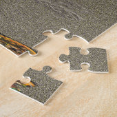 Moderne kunstpuzzel legpuzzel (Zijkant)