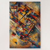 Moderne Kunstpuzzel Legpuzzel (Verticaal)