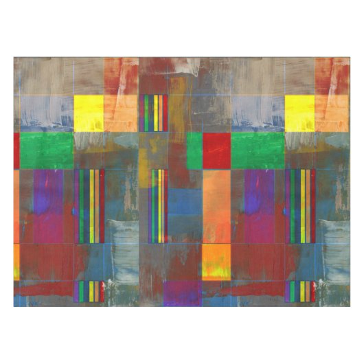 Moderne kunstregenboogpride Grafffiti 2.0 Tafelkleed (Voorkant (Horizontaal))