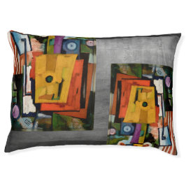 Moderne kunstsamenstelling hondenbed