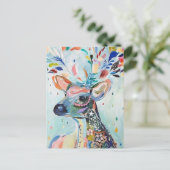  moderne kunstschilders briefkaart (Staand voorkant)