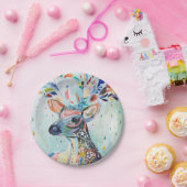  moderne kunstschilders papieren bordje (Feest)