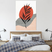 Moderne kunststijl canvas afdruk (Insitu (Slaapkamer))