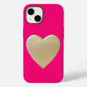 Moderne kunsttextuur, roze Case-Mate iPhone case (Achterkant)