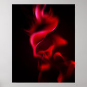 Moderne kunstvlam poster (Voorkant)