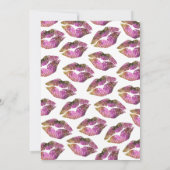 Moderne kus de Miss Goodbye Bachelorette Kaart (Achterkant)