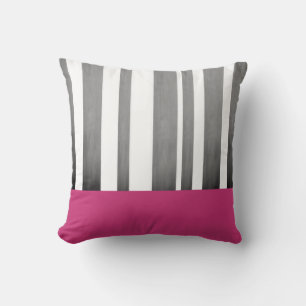 moderne kussen met kussen, roze en grijs
