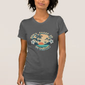 Moderne kust strand vrouwen tshirts schattig citaa (Voorkant)