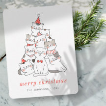 Moderne Kute Kitten katten kerstboom