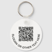 Moderne kwaliteitscontrolecode - Promotie Sleutelhanger (Achterkant)