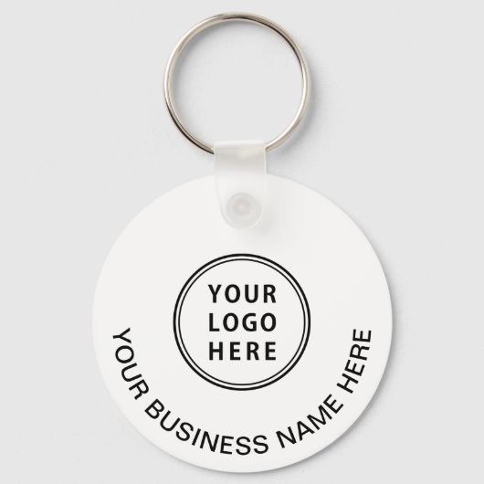 Moderne kwaliteitscontrolecode voor Logo Sleutelhanger (Voorkant)