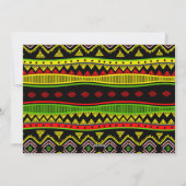 Moderne Kwanzaa foto Feestdagenkaart (Achterkant)