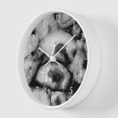 Moderne kwarts agaat geode zwart witte edelstenen (Hoek)