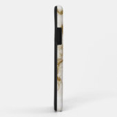 Moderne Kwartzen & Gouden Steen Kristal Personalis Case-Mate iPhone Case (Achterkant/rechts)