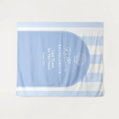 Moderne Laatste Toast Bachelorette Foto Achtergron Wandkleed (Voorkant (horizontaal))