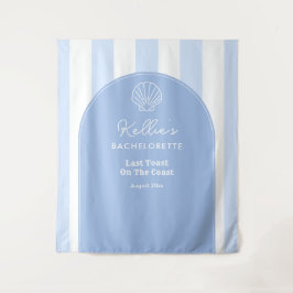 Moderne Laatste Toast Bachelorette Foto Achtergron Wandkleed