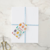 Moderne Labels voor paascadeautjes Cadeaulabel (Met Touw)